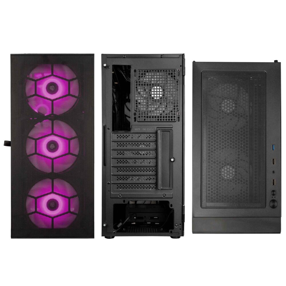 BILANCIATA - Intel i5 14400F + Nvidia GeForce RTX 5060Ti 8GB - 16GB RAM DDR5 - 1TB SSD - immagine 4